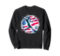 American Flag Soccer Soccer Sweatshirt - Graphic Print Men Women - T-Shirt, Sweatshirt, Hoodie