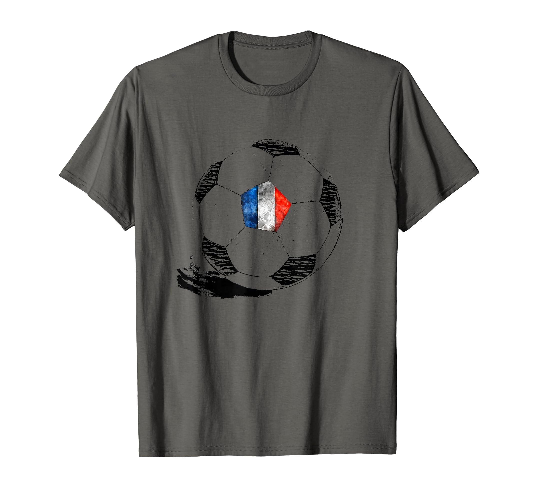 Soccer France Flag French Pride T-Shirt - Trendy Graphic Men Women - T-Shirt, Sweatshirt, Hoodie