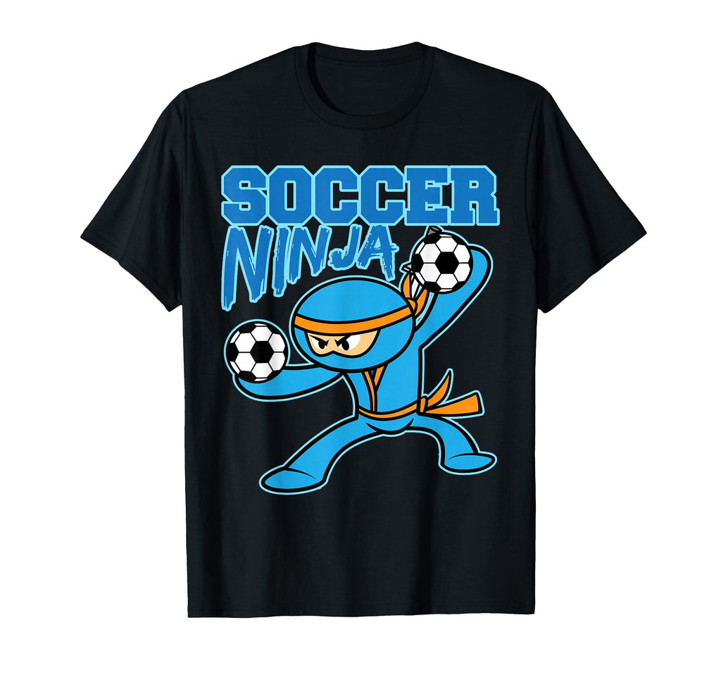 Soccer Ninja Player Football Lovers T-Shirt - Streetwear Style for Adults - T-Shirt, Sweatshirt, Hoodie