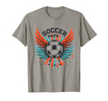 Soccer Papa Family Matching Dad Fathers T-Shirt - Graphic Print for Adults - T-Shirt, Sweatshirt, Hoodie