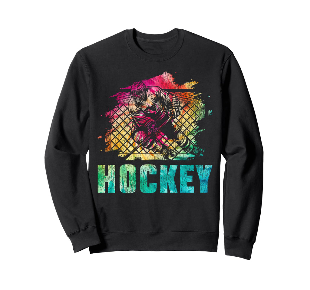 Ice Hockey Goalie 80S 90S Sweatshirt - Aesthetic Graphic Men Women - T-Shirt, Sweatshirt, Hoodie