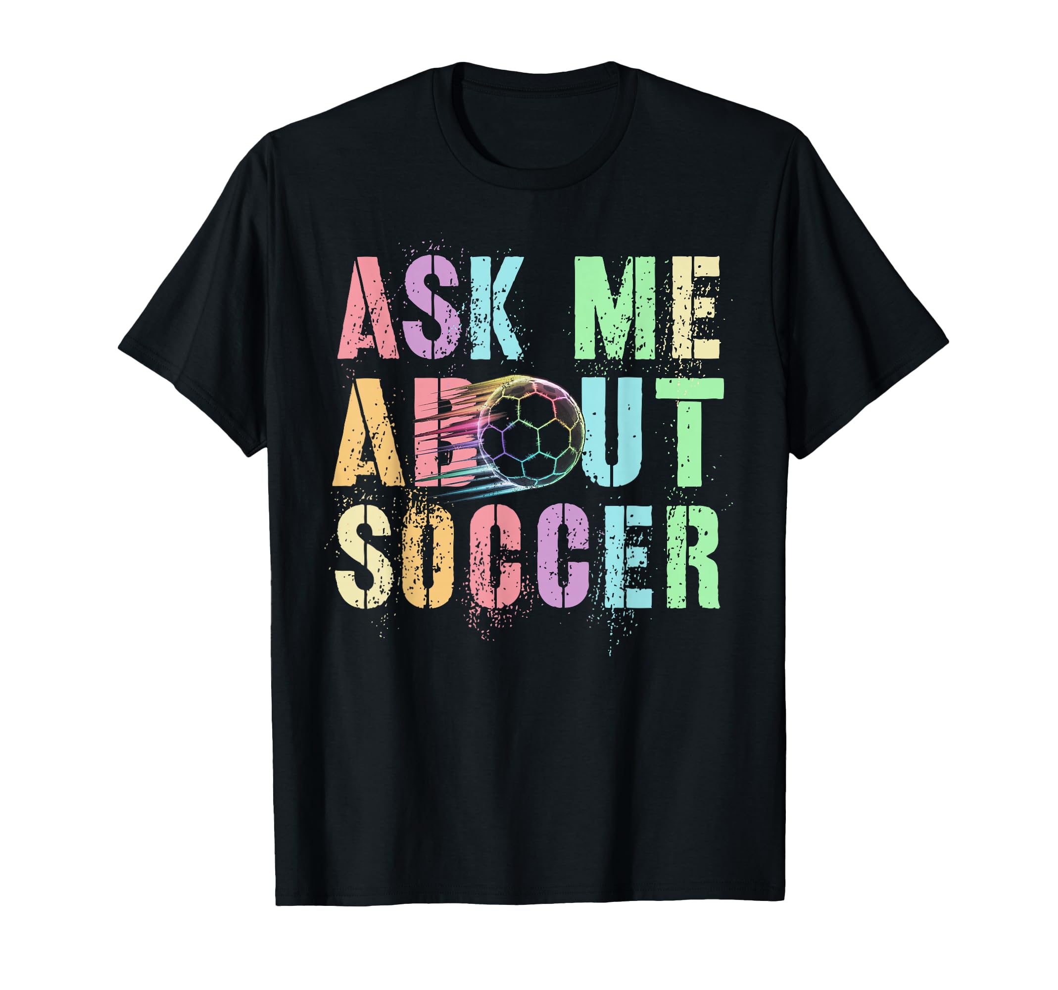 Ask Me About Soccer Score Mom Cleats T-Shirt - Novelty Apparel for Adults - T-Shirt, Sweatshirt, Hoodie