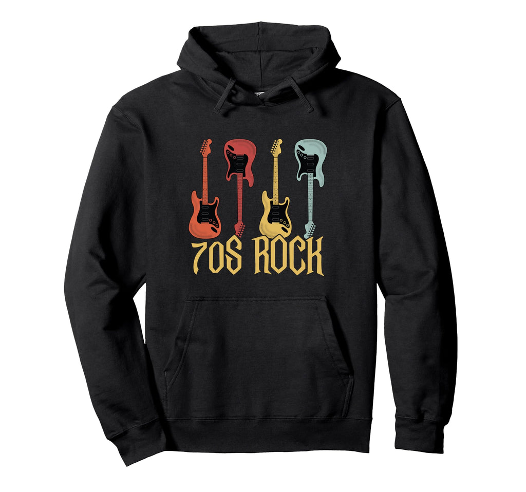 70S Rock Guitar Artist Cassette Tape 1970S Hoodie - Graphic Print Unisex - T-Shirt, Sweatshirt, Hoodie