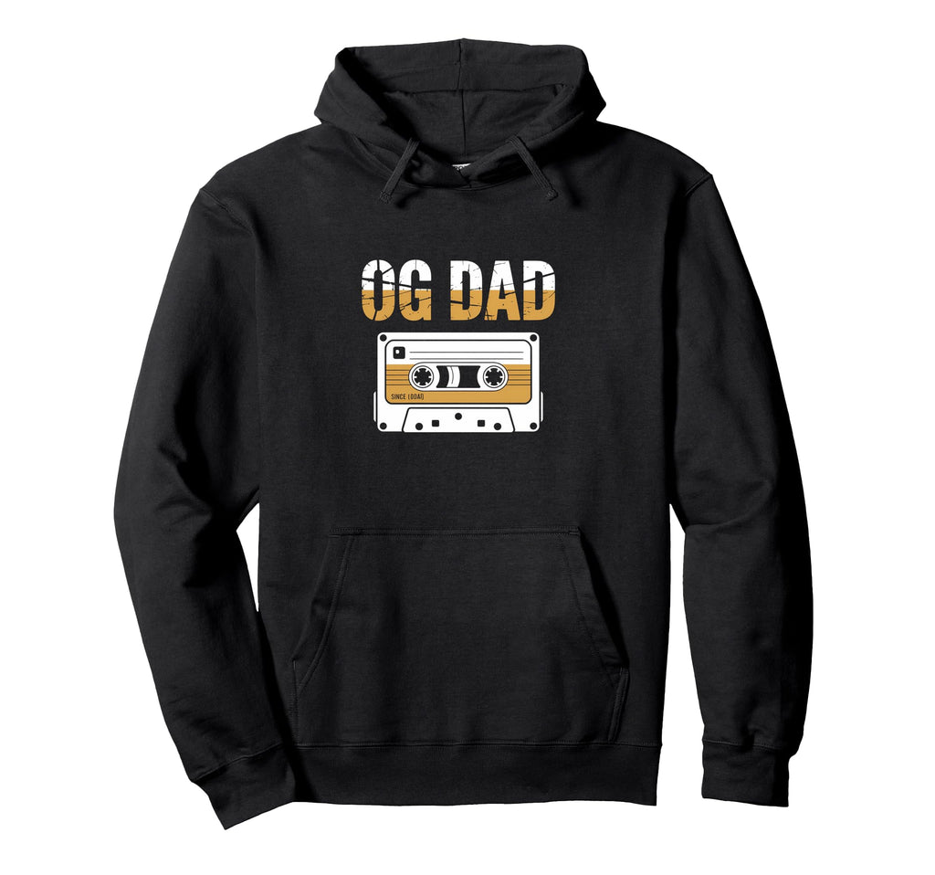 Og Dad Cassette Tape Audio Music Lover Hoodie - Streetwear Style Unisex - T-Shirt, Sweatshirt, Hoodie