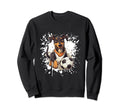 Doberman Dog Playing Soccer Funny Sweatshirt - Novelty Apparel Unisex - T-Shirt, Sweatshirt, Hoodie