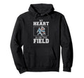 My Heart Is That Field Soccer Ball Player Hoodie - Novelty Apparel Unisex - T-Shirt, Sweatshirt, Hoodie