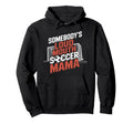 Somebodys Loud Mouth Crying Player Hoodie - Fun Novelty Design for Adults - T-Shirt, Sweatshirt, Hoodie