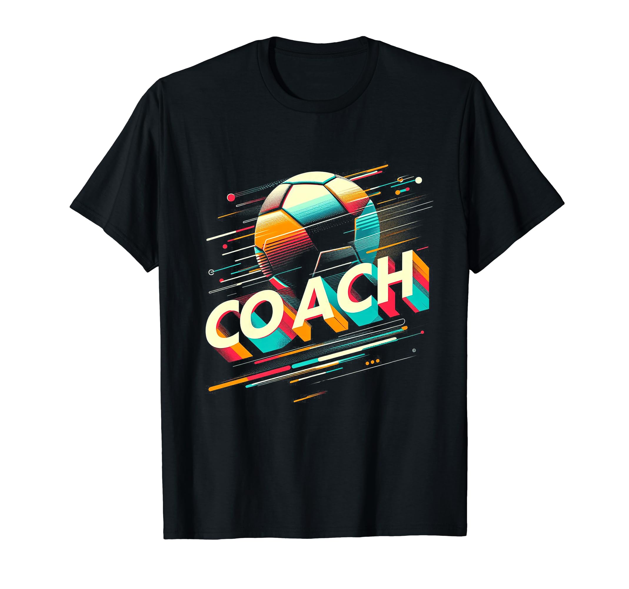 Soccer Coach Training Coaching Football T-Shirt - Graphic Print Men Women - T-Shirt, Sweatshirt, Hoodie