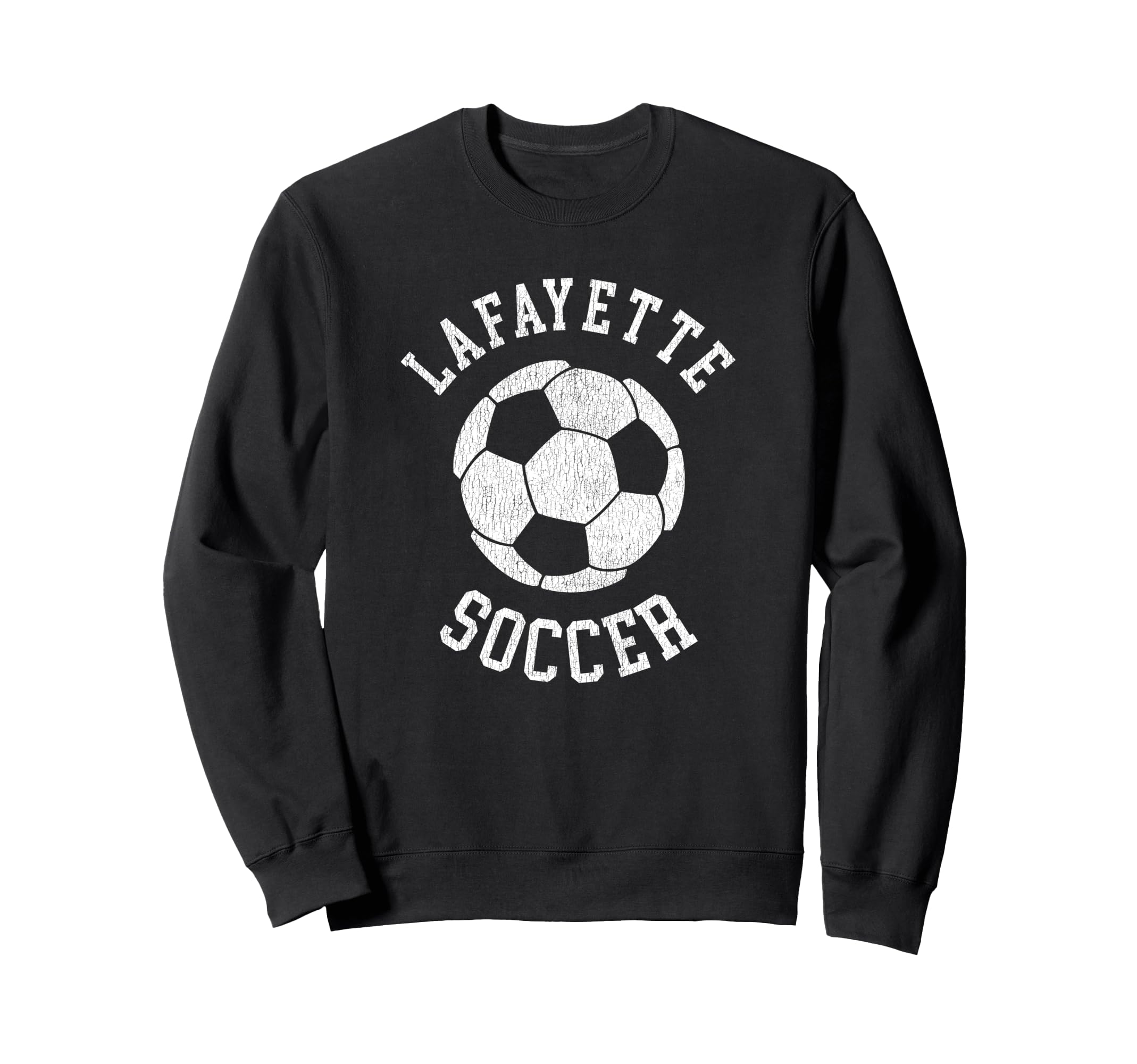 Lafayette Soccer Distressed 90S Sweatshirt - Streetwear Style Unisex - T-Shirt, Sweatshirt, Hoodie