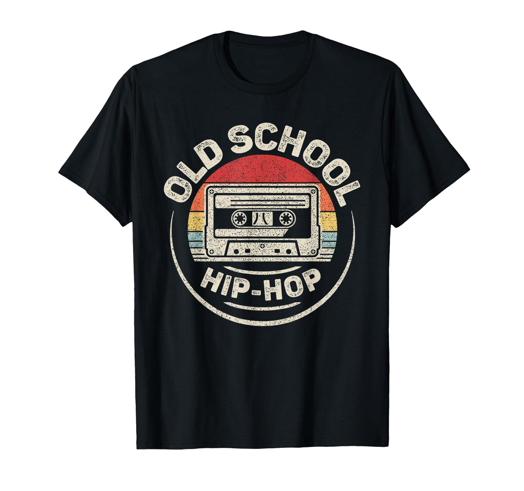 Old School Hip Hop Cassette Tape 80S T-Shirt - Unique Graphic Men Women - T-Shirt, Sweatshirt, Hoodie