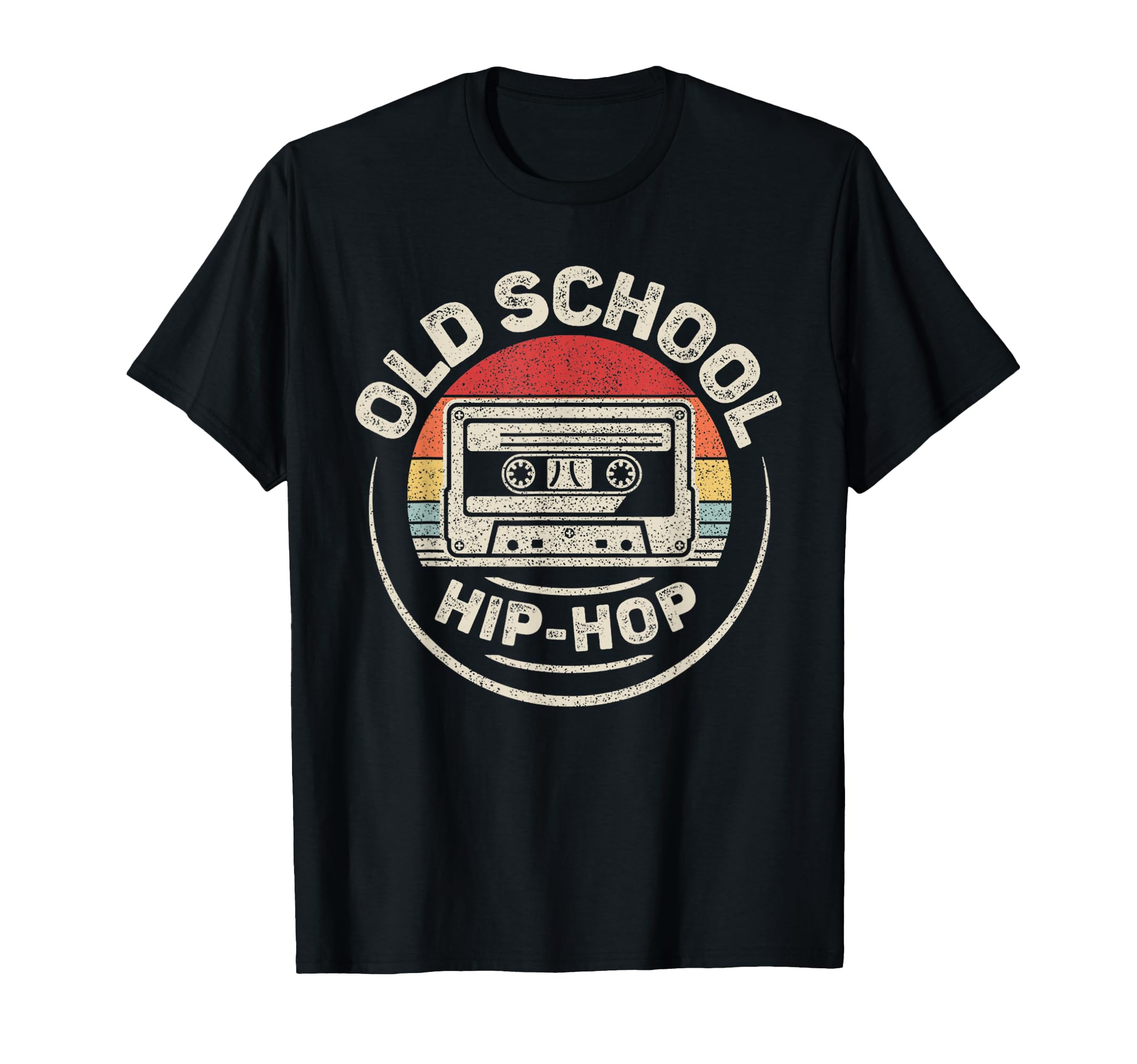 Old School Hip Hop Cassette Tape 80S T-Shirt - Unique Graphic Men Women - T-Shirt, Sweatshirt, Hoodie