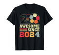 Awesome 2 Since 2024 Soccer 2Nd Birthday T-Shirt - Graphic Print Men Women - T-Shirt, Sweatshirt, Hoodie