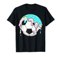 Dripping Soccer Ice Cream Drip Sport T-Shirt - Casual Everyday Wear Unisex - T-Shirt, Sweatshirt, Hoodie