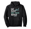 Eat Sleep Hat Trick Repeat Soccer Football Hoodie - Unique Graphic Unisex - T-Shirt, Sweatshirt, Hoodie