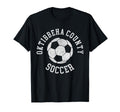 Oktibbeha County Soccer Distressed 90S T-Shirt - Novelty Apparel Unisex - T-Shirt, Sweatshirt, Hoodie