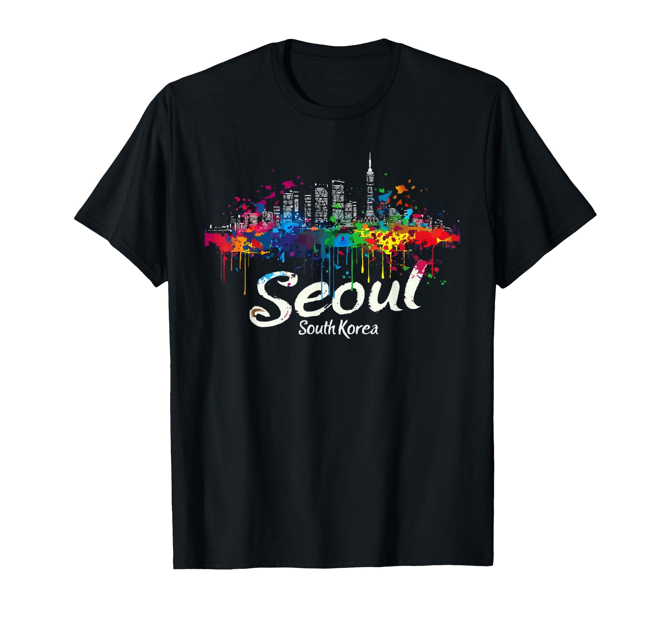 Seoul South Korea Travel Vacation T-Shirt - Unique Graphic Men Women - T-Shirt, Sweatshirt, Hoodie