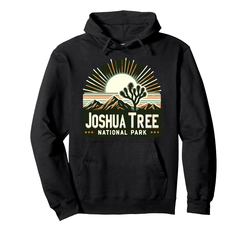Joshua Tree National Park Hike Camping Hoodie - Aesthetic Graphic Unisex - T-Shirt, Sweatshirt, Hoodie