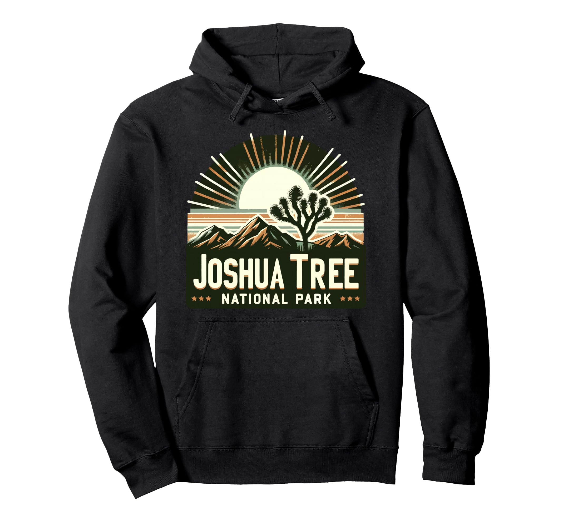 Joshua Tree National Park Hike Camping Hoodie - Aesthetic Graphic Unisex - T-Shirt, Sweatshirt, Hoodie