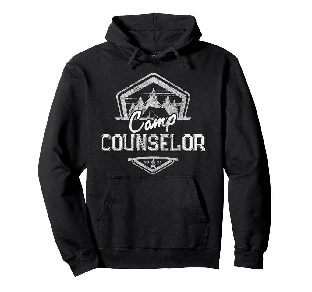 Camp Counselor Campground Crew Teacher Hoodie - Novelty Apparel Unisex - T-Shirt, Sweatshirt, Hoodie