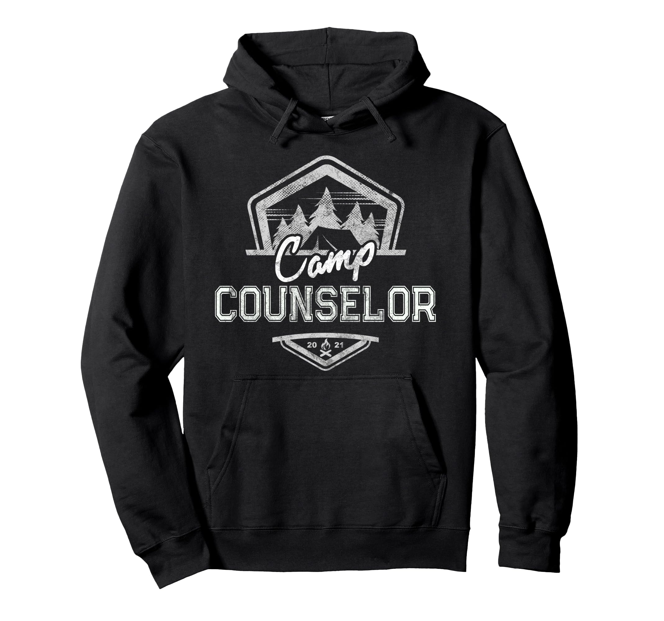 Camp Counselor Campground Crew Teacher Hoodie - Novelty Apparel Unisex - T-Shirt, Sweatshirt, Hoodie