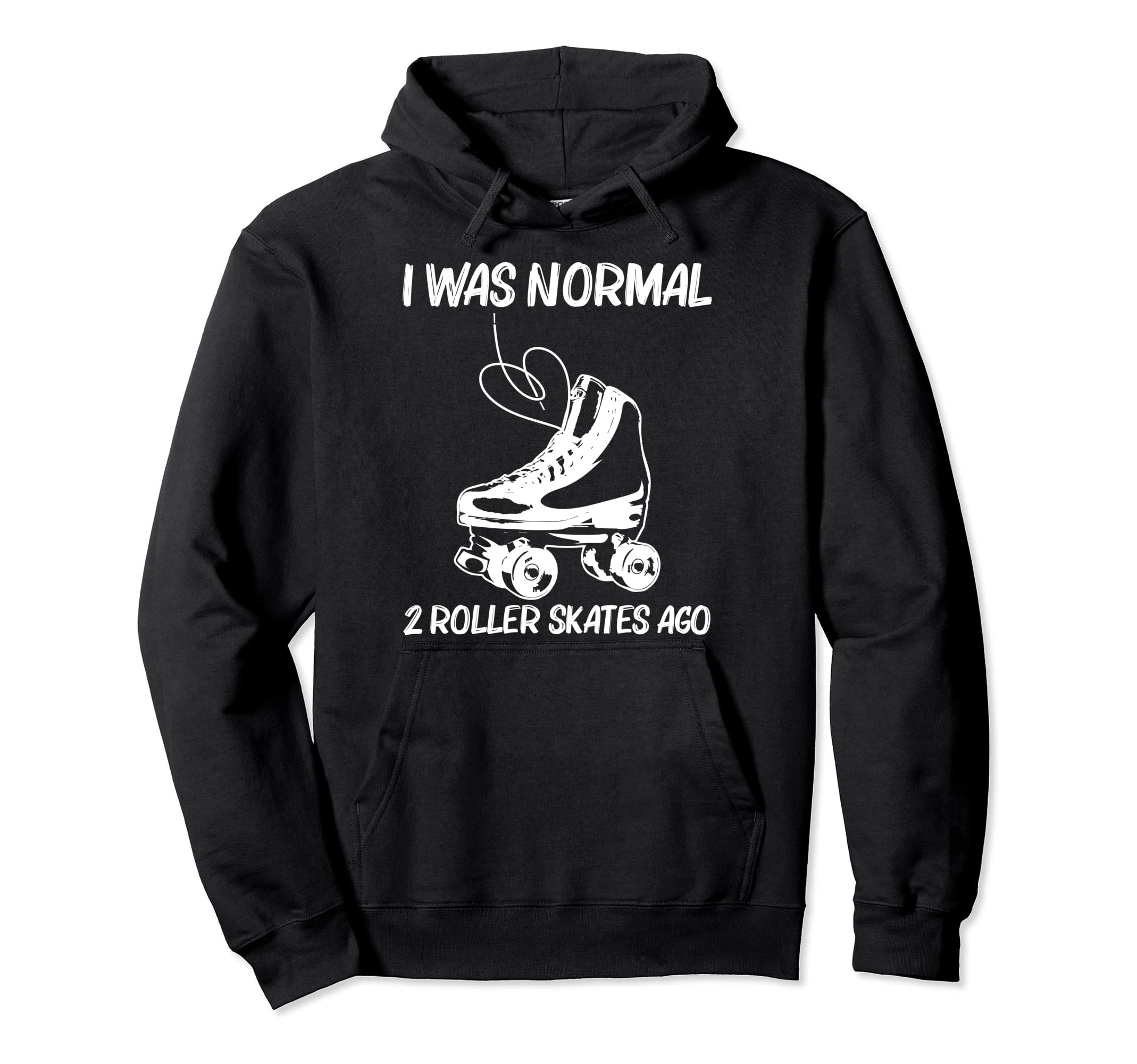 Roller Skating Disco Derby Skates Hoodie - Novelty Apparel for Adults - T-Shirt, Sweatshirt, Hoodie
