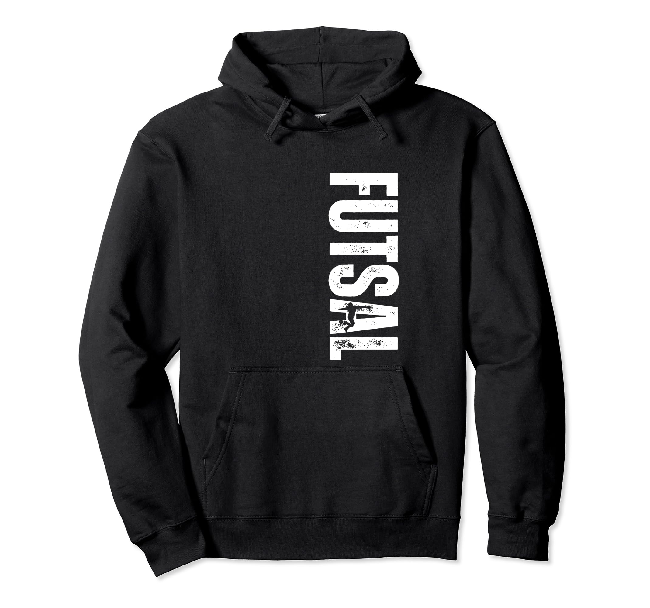 Futsal Coach Distressed Futsal Hoodie - Minimalist Print Men Women - T-Shirt, Sweatshirt, Hoodie