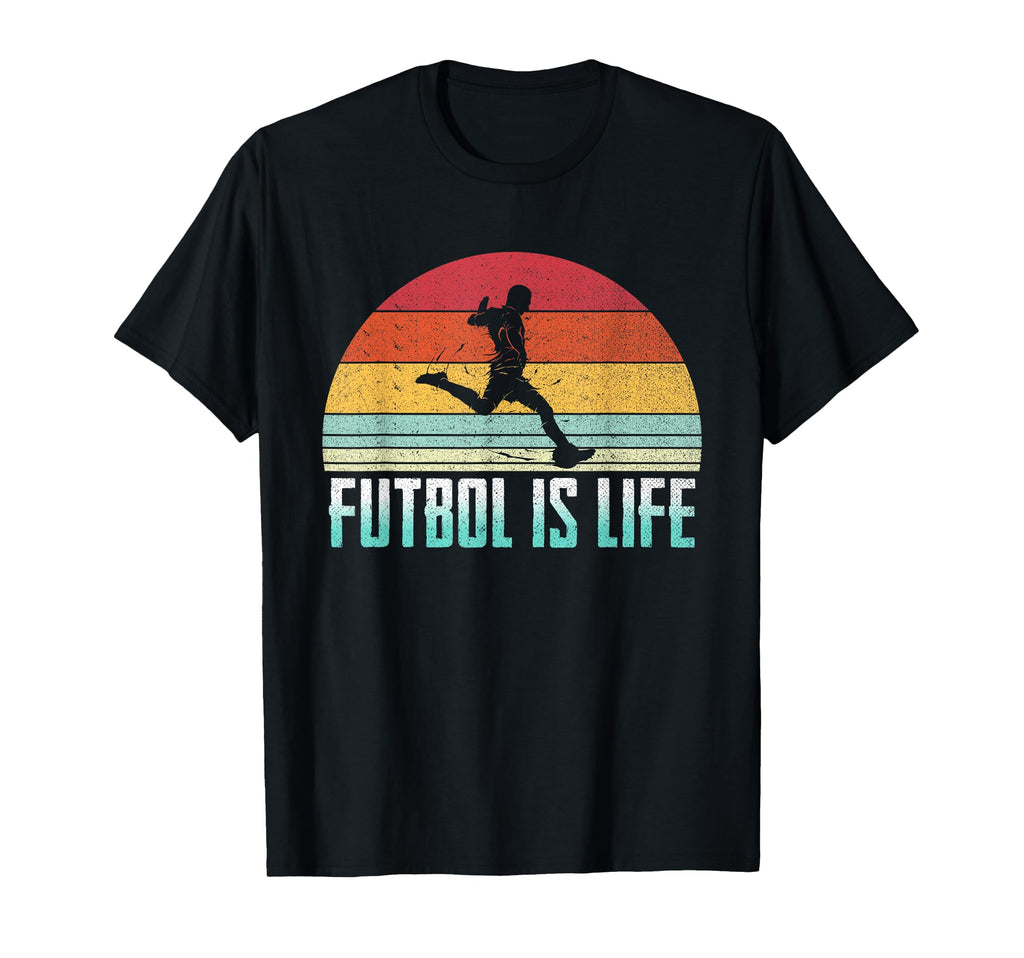 Futbol Is Life Soccer Player Costume T-Shirt - Unique Graphic Men Women - T-Shirt, Sweatshirt, Hoodie