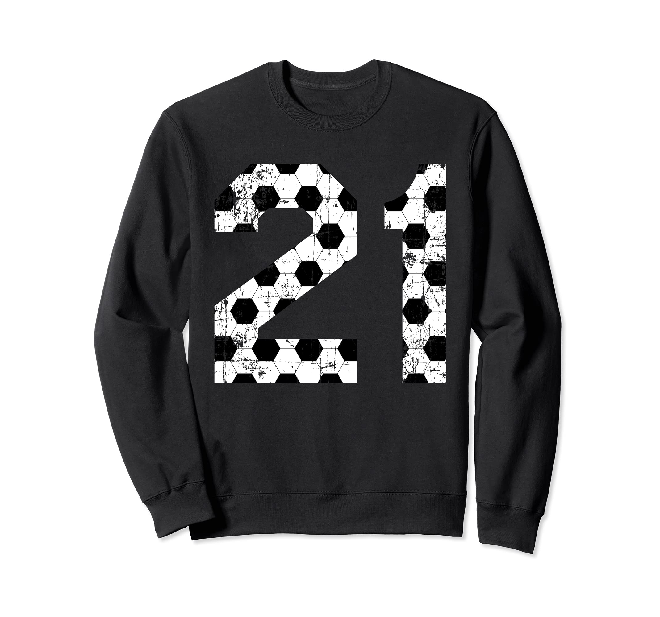 Soccer 21 Jersey Number Sweatshirt - Streetwear Style Unisex - T-Shirt, Sweatshirt, Hoodie