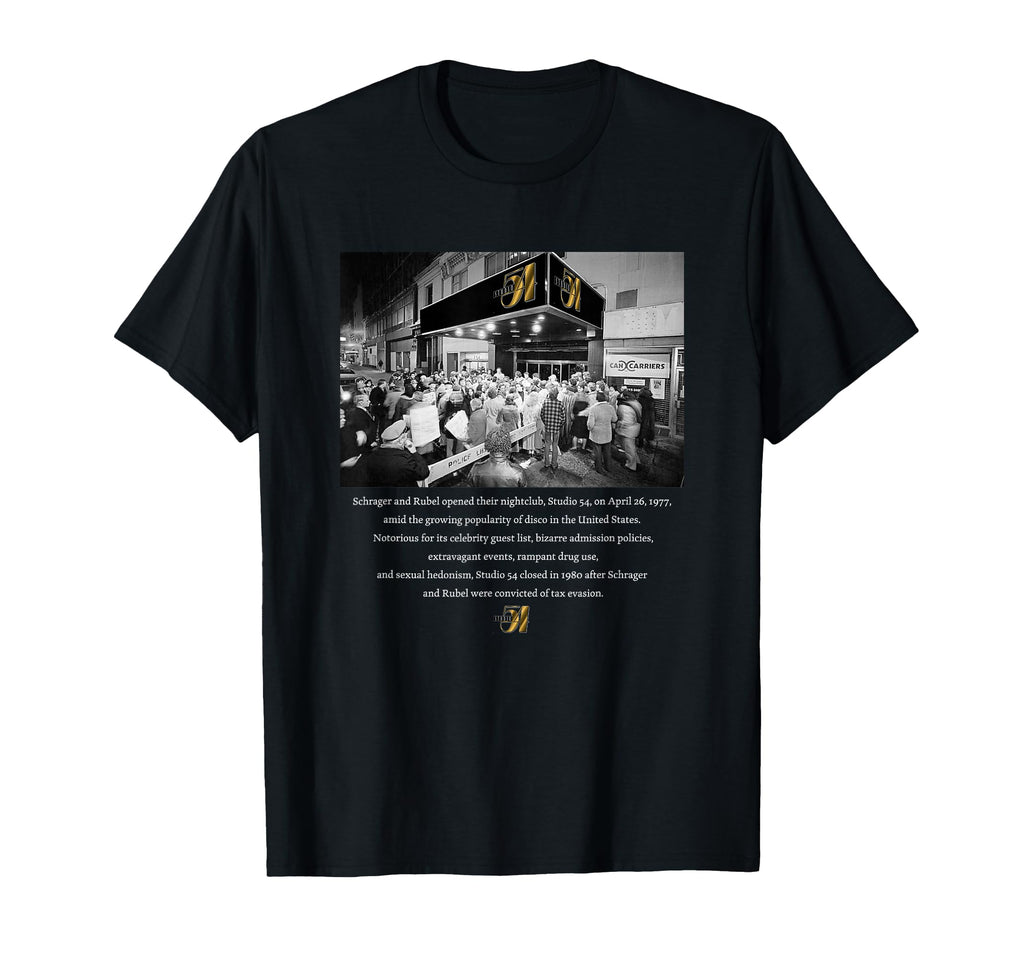 Studio 54 Disco 004 T-Shirt - Aesthetic Graphic Men Women - T-Shirt, Sweatshirt, Hoodie
