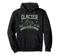 Glacier National Park Outdoor Gift Hoodie - Unique Graphic for Adults - T-Shirt, Sweatshirt, Hoodie