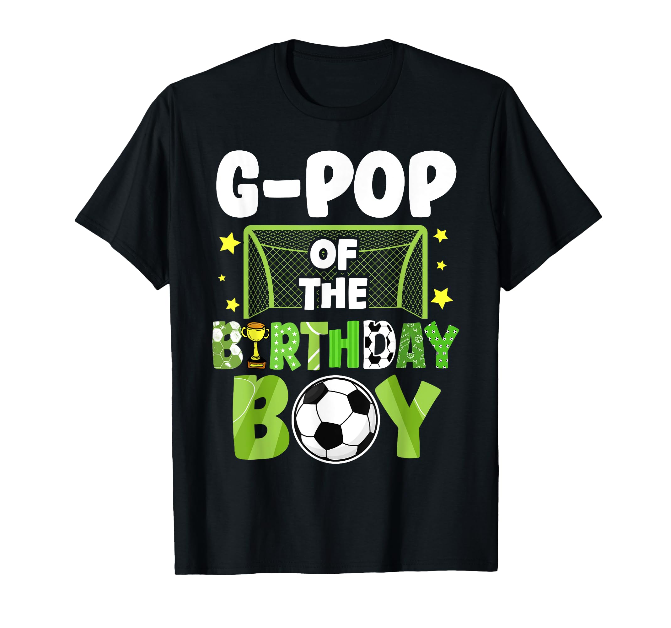 Soccer G Pop Birthday Party Soccer T-Shirt - Unique Graphic for Adults - T-Shirt, Sweatshirt, Hoodie