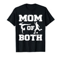 Mom Both Funny Soccer Gymnastics Mom T-Shirt - Custom Art Print for Adults - T-Shirt, Sweatshirt, Hoodie