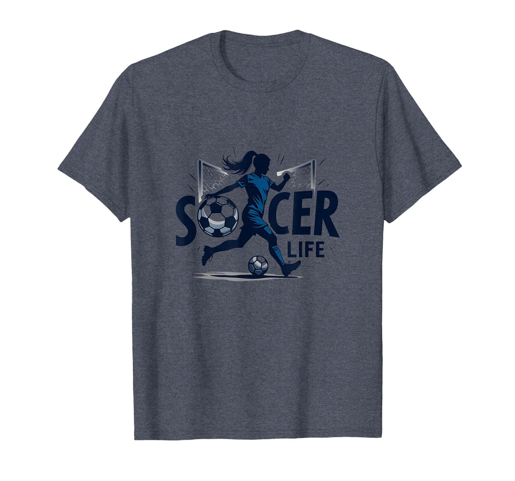 Soccer Is Life Womens Passion T-Shirt - Novelty Apparel Men Women - T-Shirt, Sweatshirt, Hoodie