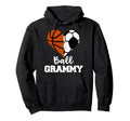 Ball Grammy Heart Funny Soccer Hoodie - Aesthetic Graphic Unisex - T-Shirt, Sweatshirt, Hoodie