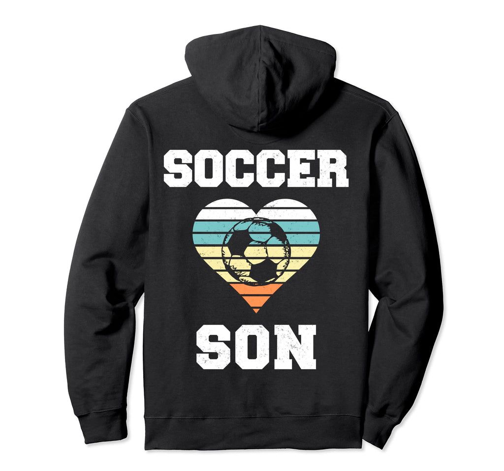 Soccer Son Family Matching Sport Hoodie - Custom Art Print for Adults - T-Shirt, Sweatshirt, Hoodie
