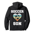Soccer Son Family Matching Sport Hoodie - Custom Art Print for Adults - T-Shirt, Sweatshirt, Hoodie
