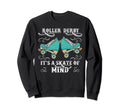 Roller Skates Roller Derby Skater Sweatshirt - Custom Art Print for Adults - T-Shirt, Sweatshirt, Hoodie