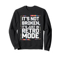 Gaming Repair Console Restoration Sweatshirt - Aesthetic Graphic Men Women - T-Shirt, Sweatshirt, Hoodie