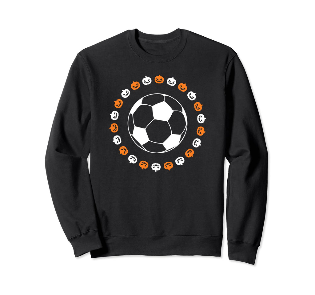 Soccer And Halloween Funny And Sweatshirt - Unique Graphic Men Women - T-Shirt, Sweatshirt, Hoodie