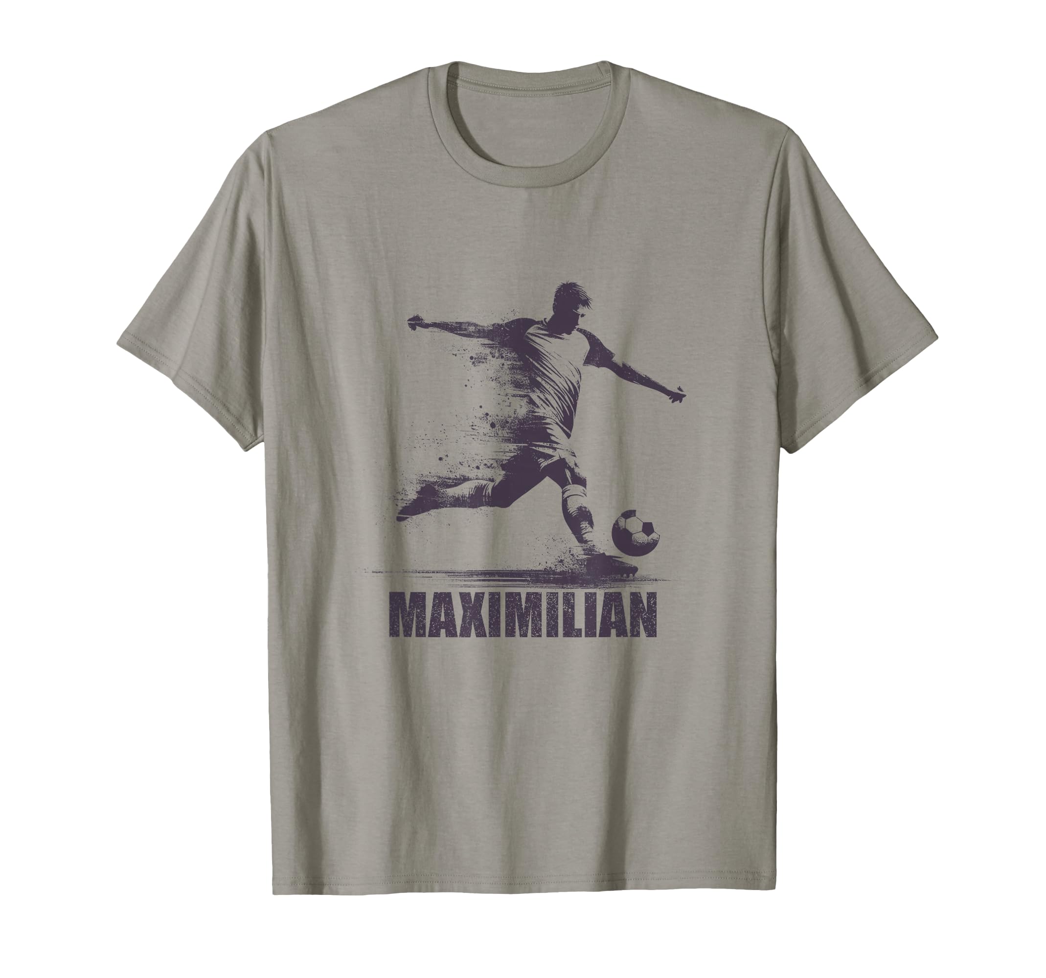 Maximilian Soccer Personalized First T-Shirt - Minimalist Print Unisex - T-Shirt, Sweatshirt, Hoodie
