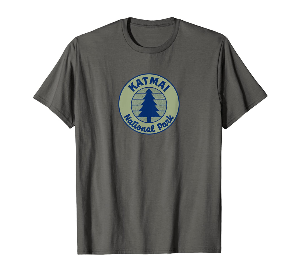 Katmai National Park Simple Hipster T-Shirt - Trendy Graphic for Adults - T-Shirt, Sweatshirt, Hoodie