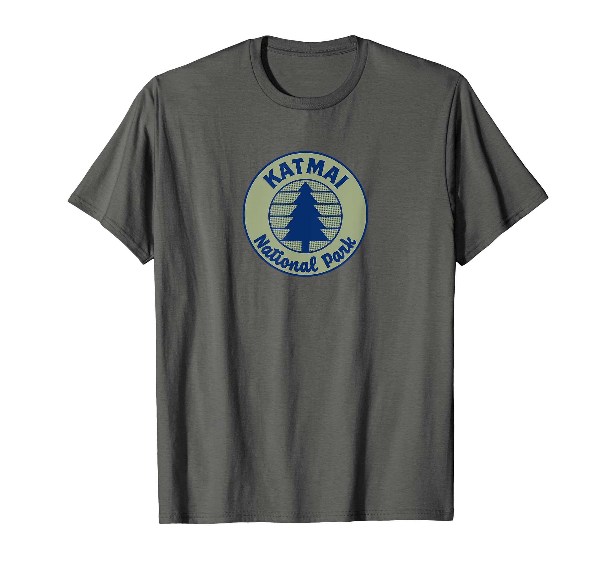 Katmai National Park Simple Hipster T-Shirt - Trendy Graphic for Adults - T-Shirt, Sweatshirt, Hoodie