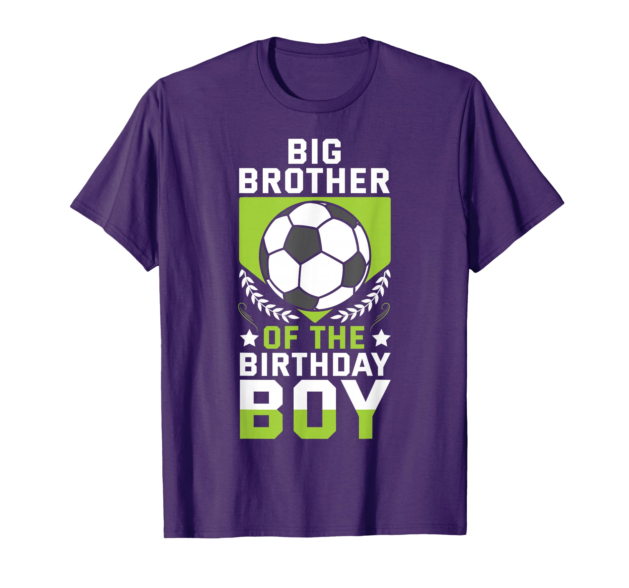 Big Brother Birthday Soccer Player Team T-Shirt - Unique Graphic Unisex - T-Shirt, Sweatshirt, Hoodie