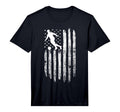 American Flag Soccer Soccer Performance T-Shirt - Graphic Print for Adults - T-Shirt, Sweatshirt, Hoodie