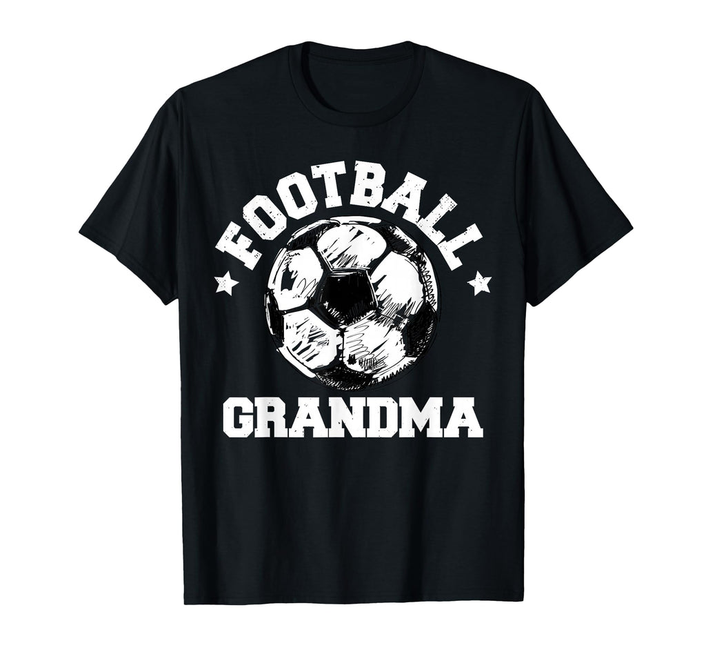 Football Grandma Sketch Soccer T-Shirt - Fun Novelty Design for Adults - T-Shirt, Sweatshirt, Hoodie