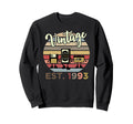 29Th Birthday 29 Years Old Est Sweatshirt - Aesthetic Graphic for Adults - T-Shirt, Sweatshirt, Hoodie