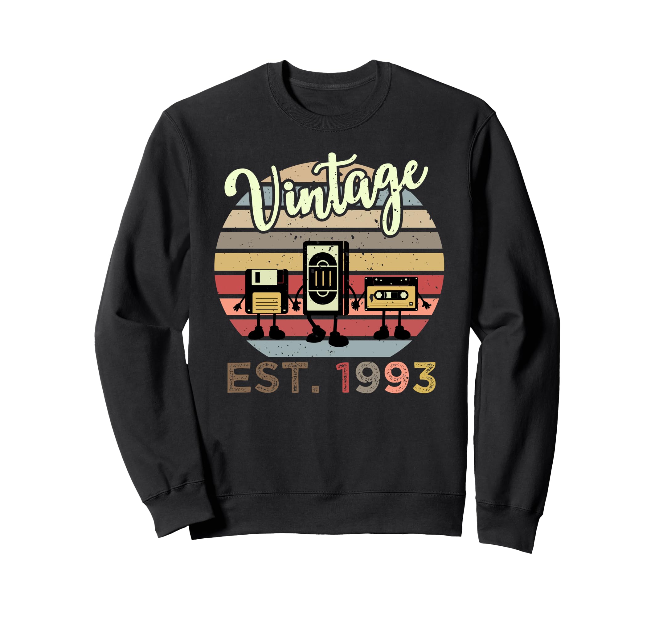 29Th Birthday 29 Years Old Est Sweatshirt - Aesthetic Graphic for Adults - T-Shirt, Sweatshirt, Hoodie