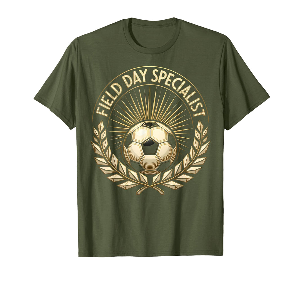 Field Day Specialist Funny Soccer Mom T-Shirt - Unique Graphic Men Women - T-Shirt, Sweatshirt, Hoodie