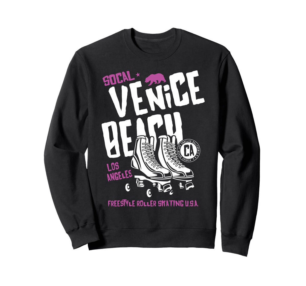 Venice Beach California Sweatshirt - Casual Everyday Wear for Adults - T-Shirt, Sweatshirt, Hoodie
