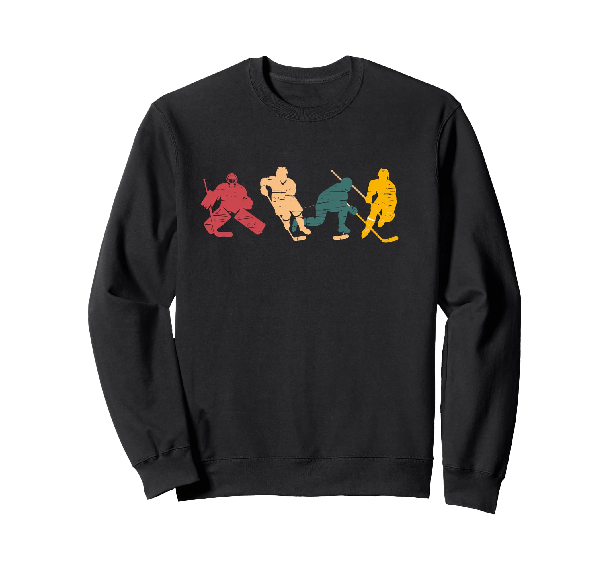 Ice Hockey Player Goalkeeper Skater Sweatshirt - Unique Graphic for Adults - T-Shirt, Sweatshirt, Hoodie